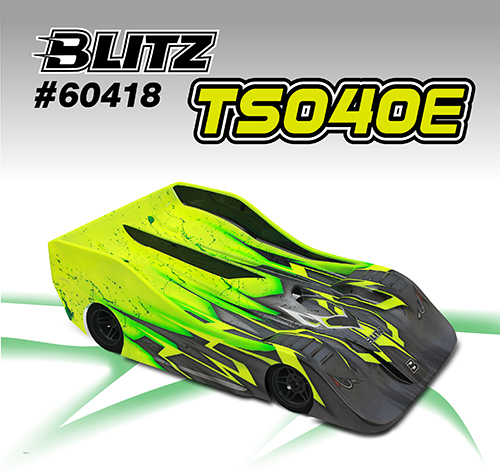 60418-07 BLITZ TS040E 0.7mm  Version Electric 1/8th Racing Car O