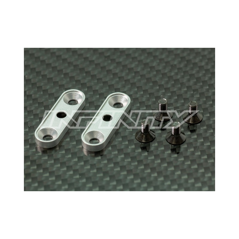 R0063-2.5 - FRONT UPRIGHT UPPER PLATE (2.5mm) 2pcs