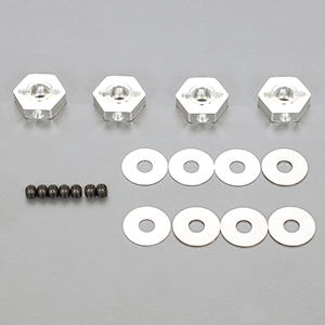 R109046 Hex Wheel Hub Offset -0.75mm Set with Shims