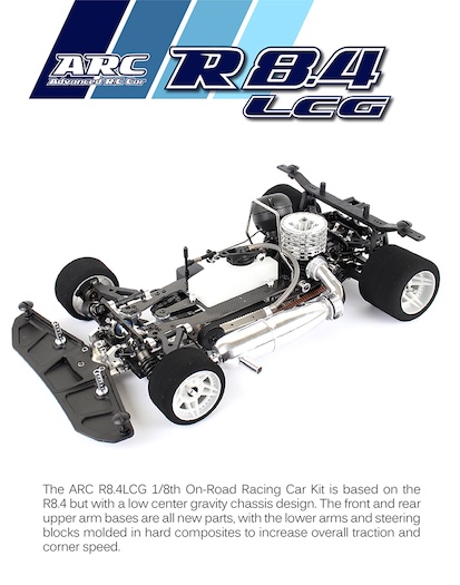 R800023 Kit voiture R8.4 LCG