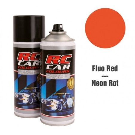 1005-Bombe de peinture  Lexan FLUO RED