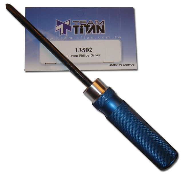 6x125mm Philips screwdriver Titan blue
