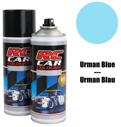 148-Bombe de peinture Lexan 150ml URMAN BLUE