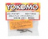 Yokomo 3x18mm Titanium Flat Head Screw (4)